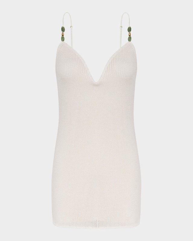 Knit Stone Mini Dress